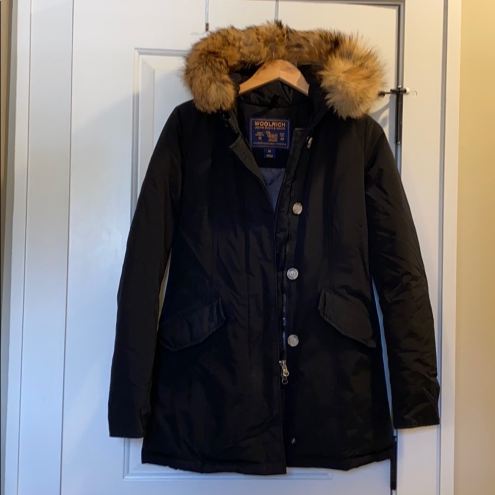 Woolrich Women’s Arctic Parka, Black, XS